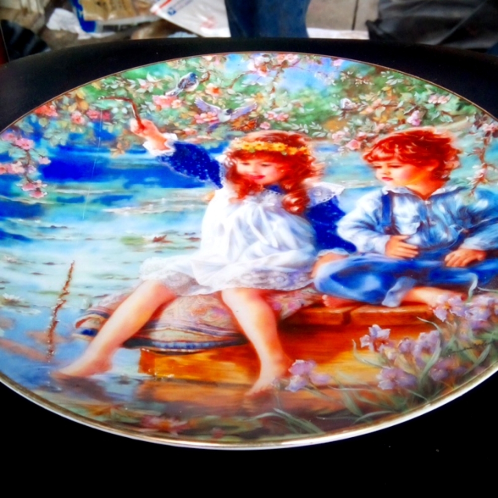 Patience  a collectors plate